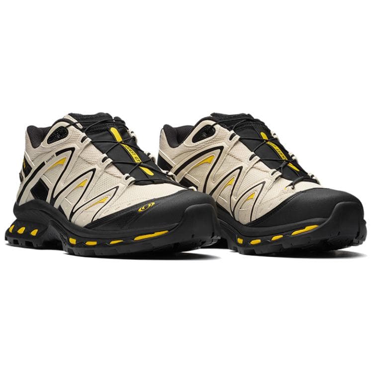 Кроссовки для бега SALOMON XT Quest Водонепроницаемый и дышащий Low Топ Беговые кроссовки Унисекс Пчелка Бежево-серый Черный Сера - изображение 3