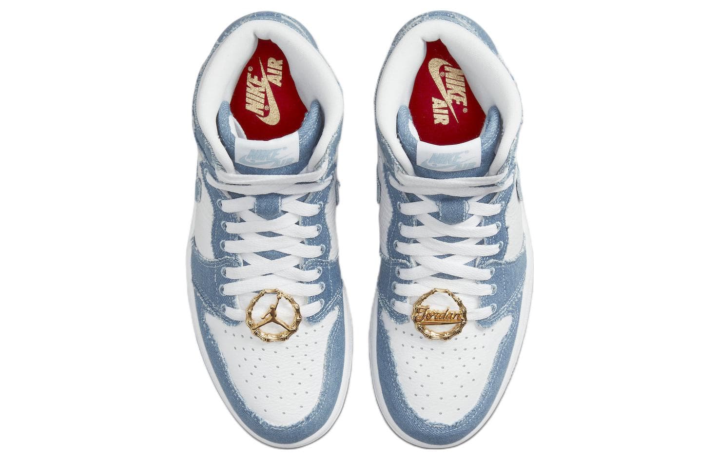 Ретро баскетбольные кроссовки Jordan Air Jordan 1 Retro High OG "Denim" - изображение 4