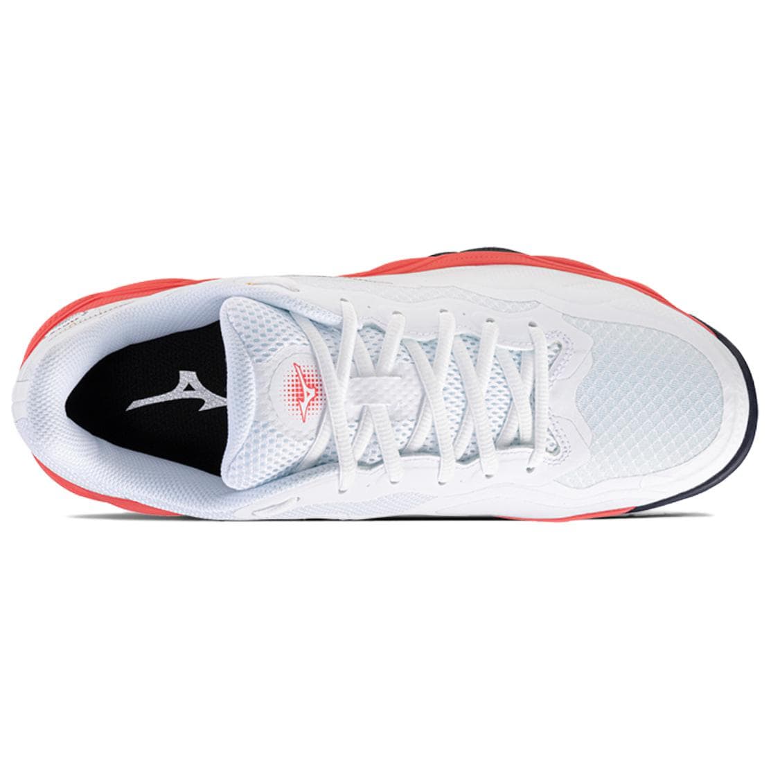 Кроссовки для тенниса Mizuno WAVE ENFORCE COURT Мегалодон Амортизация Износостойкие Теннисные Кроссовки Унисекс Белые - изображение 3