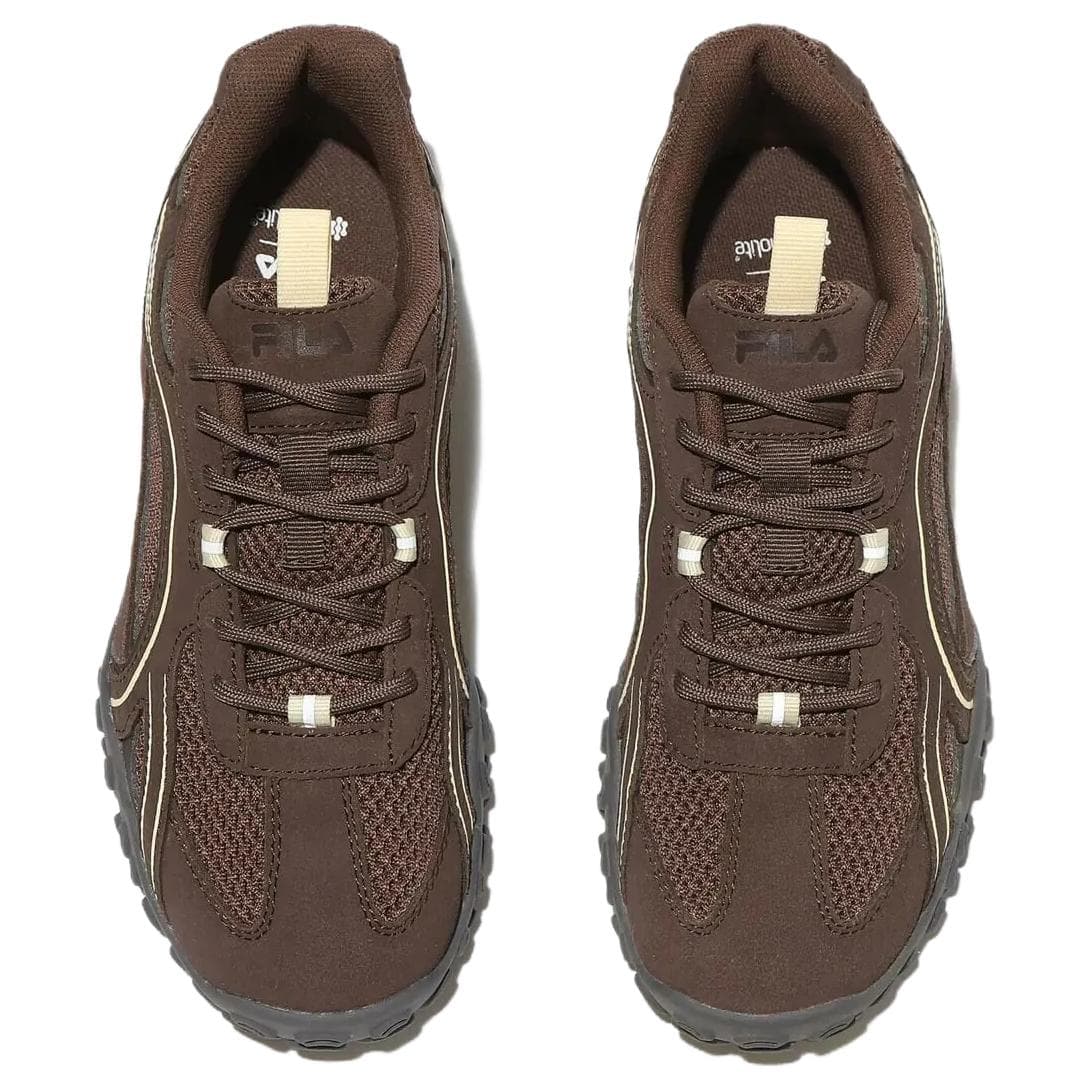 Кроссовки fila ECHAPPE Low Топ Массивные кроссовки Унисекс Коричневый - изображение 4