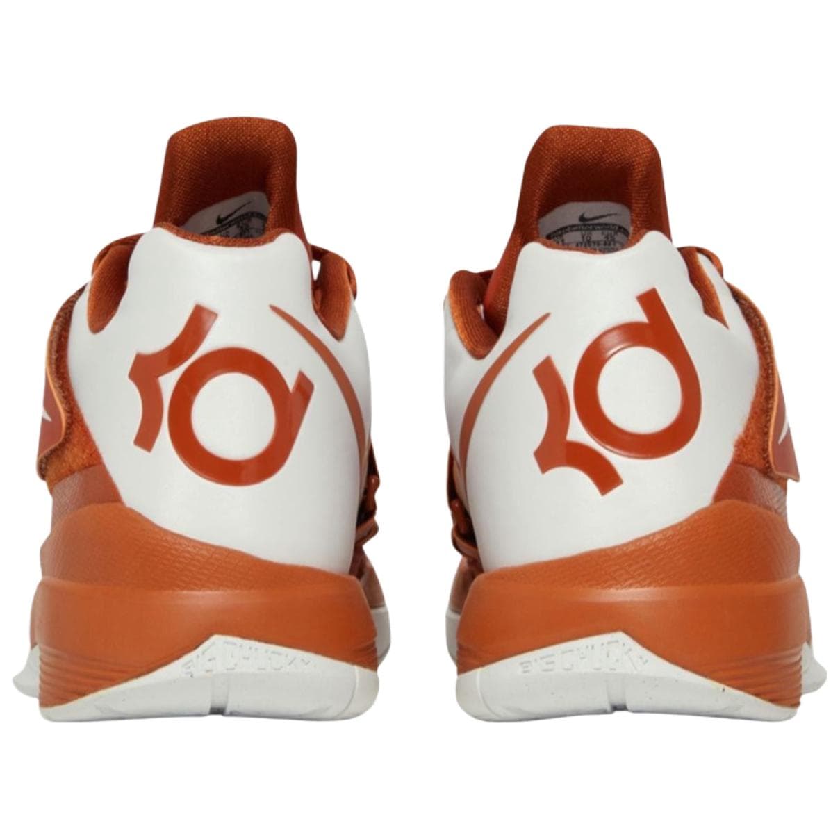 Кроссовки для баскетбола Nike KD 4 Low Топ Баскетбольные кроссовки Мужской Оранжевый - изображение 4
