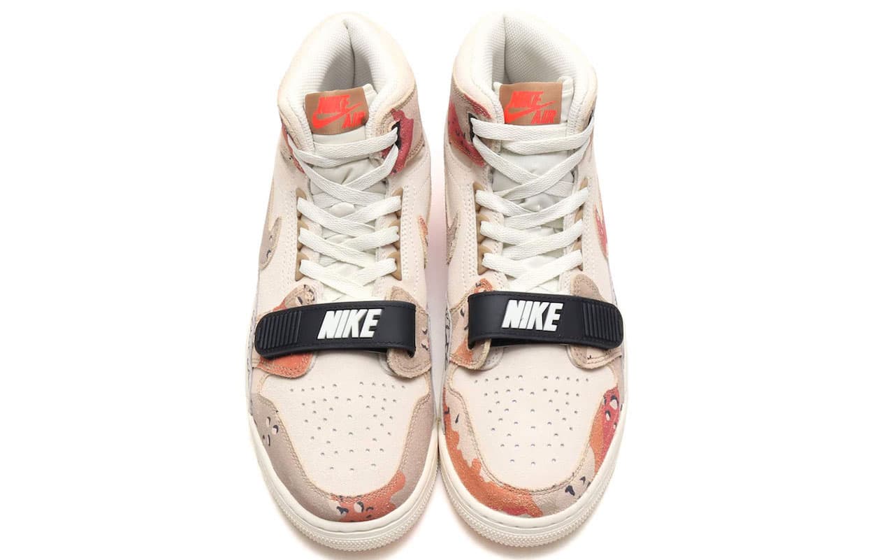 Ретро баскетбольные кроссовки Jordan Legacy 312 Desert Camo - изображение 4