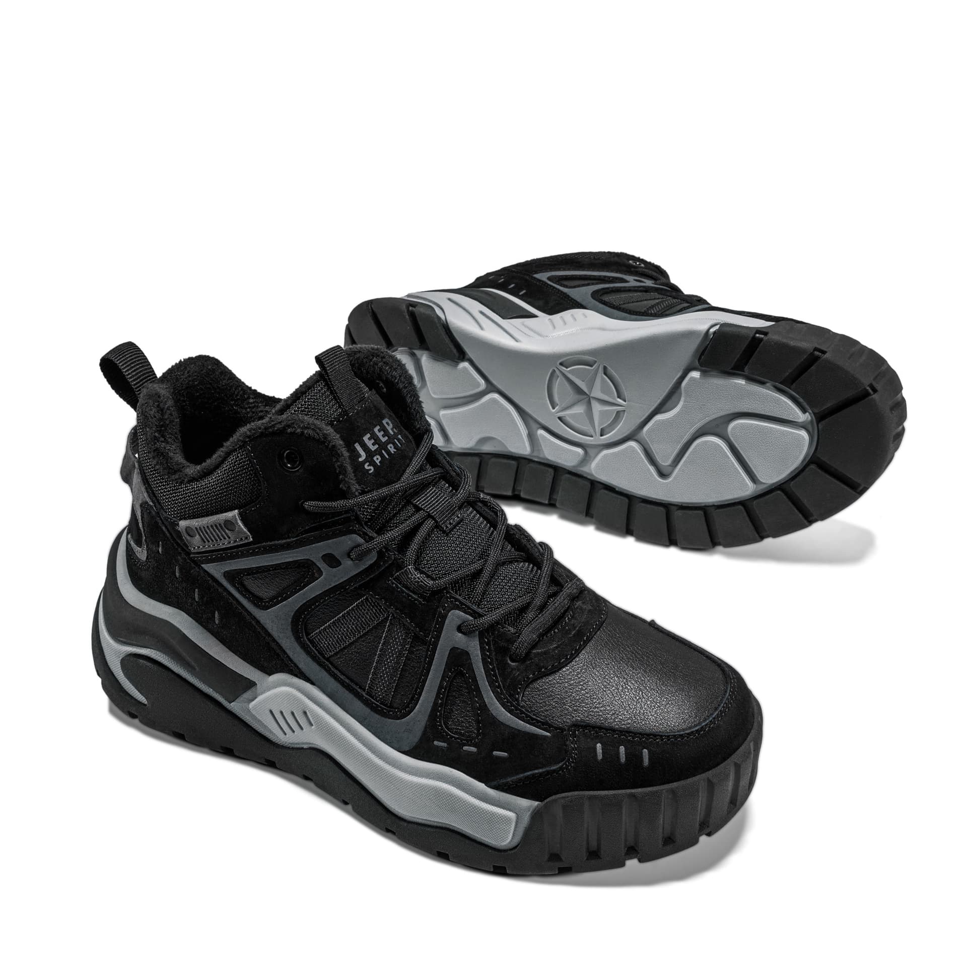 Ботинки зимние JEEP SPIRIT Snow Boots Black - изображение 7