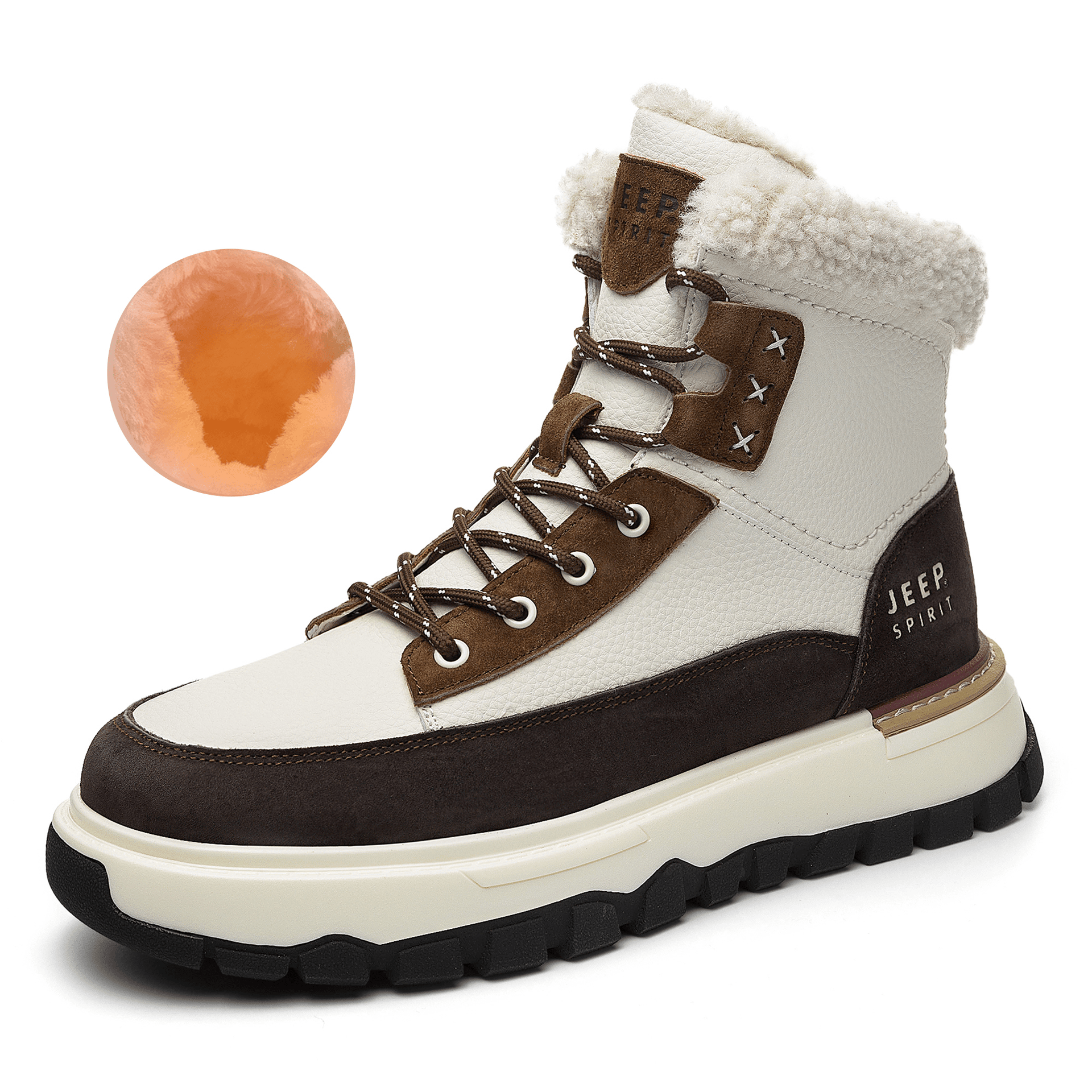 Ботинки зимние JEEP SPIRIT Snow Boots Polar White - изображение 2
