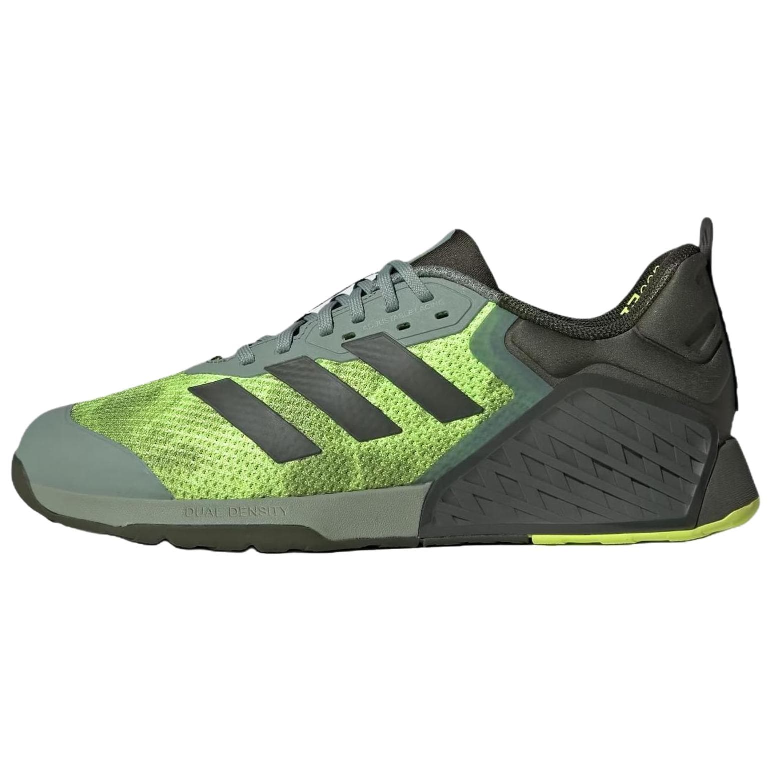 Кроссовки для спортзала Adidas Dropset Low Тренировочные Кроссовки Унисекс Серый Зеленый - изображение 1