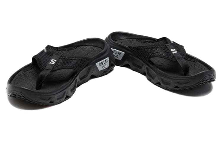 Шлёпанцы Salomon Reelax Break 6,0 EVA Шлепанцы Женские Черные - изображение 2