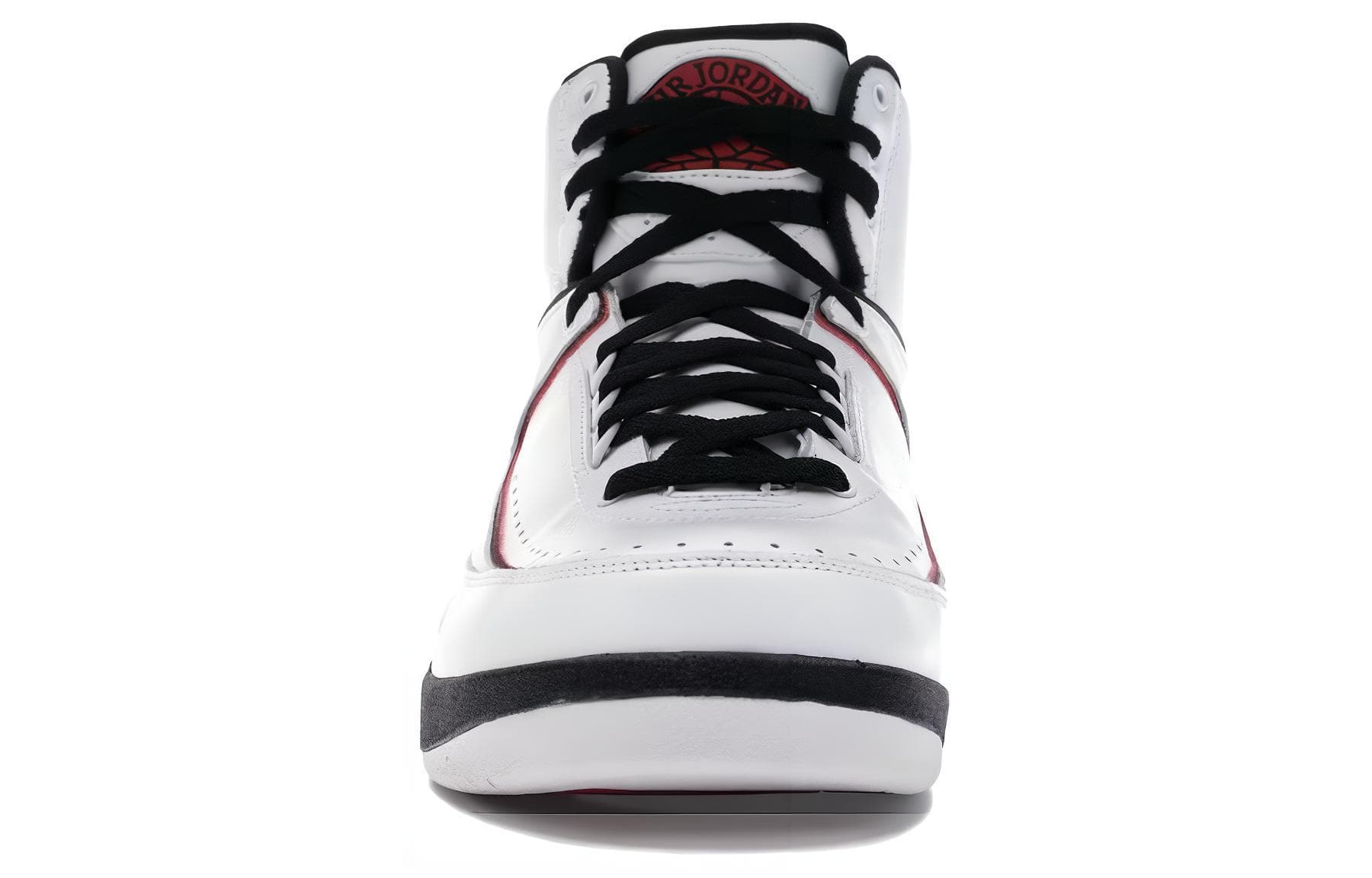 Ретро баскетбольные кроссовки Jordan Air Jordan 2 Retro QF White Varsity Red - изображение 6