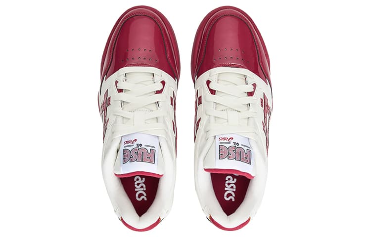 Ретро баскетбольные кроссовки Asics Gel-Fuse New Year Burgundy - изображение 5