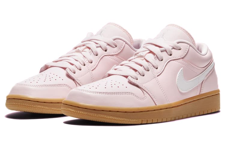 Ретро баскетбольные кроссовки Jordan Air Jordan 1 Low "Pink Gum" - изображение 3
