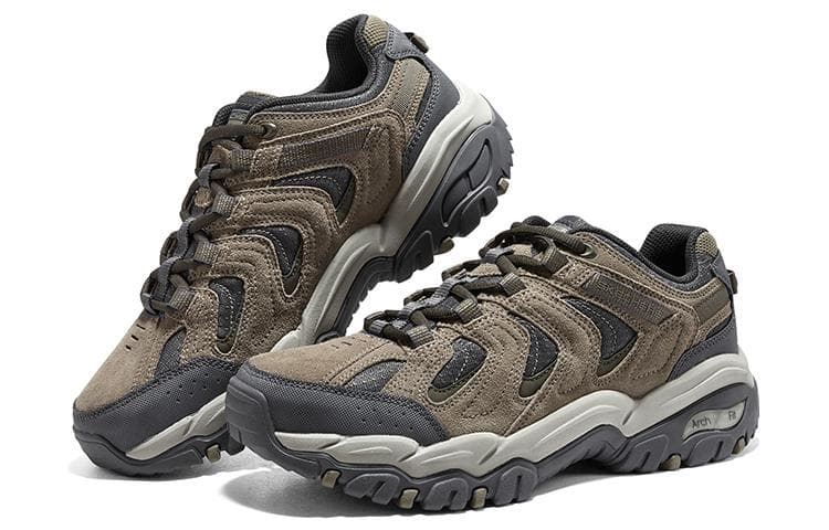 Кроссовки Skechers Awakening Mountain Амортизация Лоу-топы Уличная обувь Мужской Коричневый - изображение 4