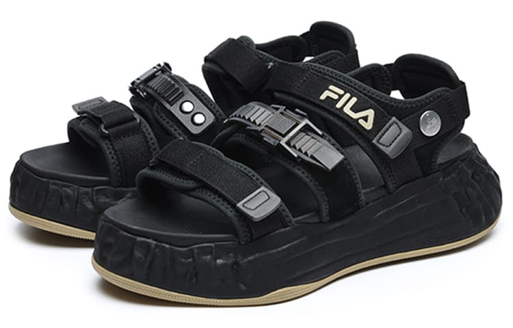 Сандалии с ремешком Mihara Yasuhiro x Fila FM-15 Sandal Black - изображение 2