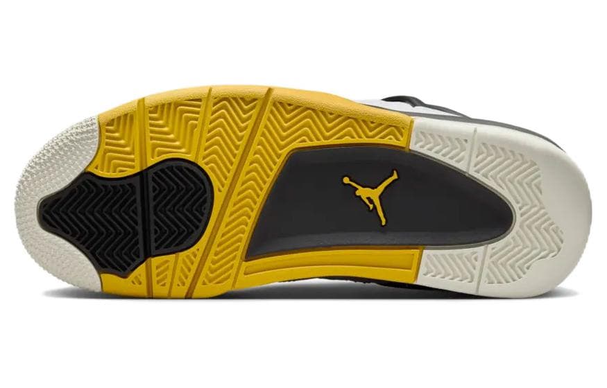 Ретро баскетбольные кроссовки Jordan Air Джордан 4 'VIVID Сера' MID Топ Винтажные баскетбольные кроссовки Женские Белый Оранжевый - изображение 6