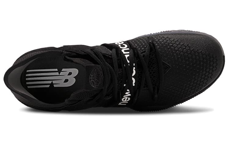 Ретро баскетбольные кроссовки New Balance OMN1S Black White - изображение 4