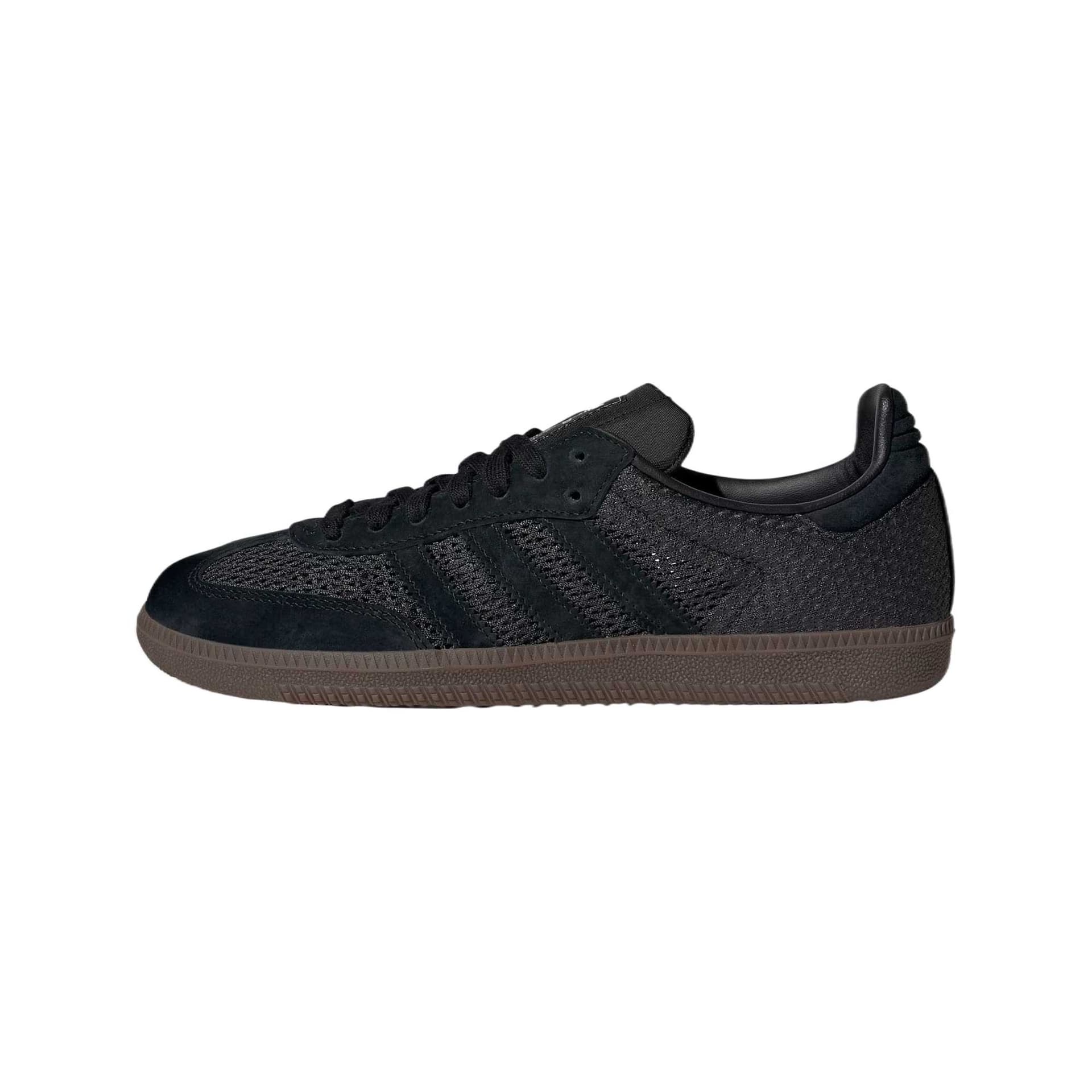 Кроссовки для спортзала Adidas Originals Samba Текстиль Кожа Низкие Кроссовки для Тренировок Женские Черный Умбра - изображение 1
