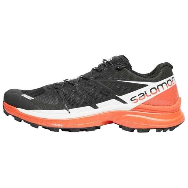 Кроссовки Salomon S LAB Low Топ Альпинистская обувь для приключений Унисекс Черный Оранжевый - изображение 1