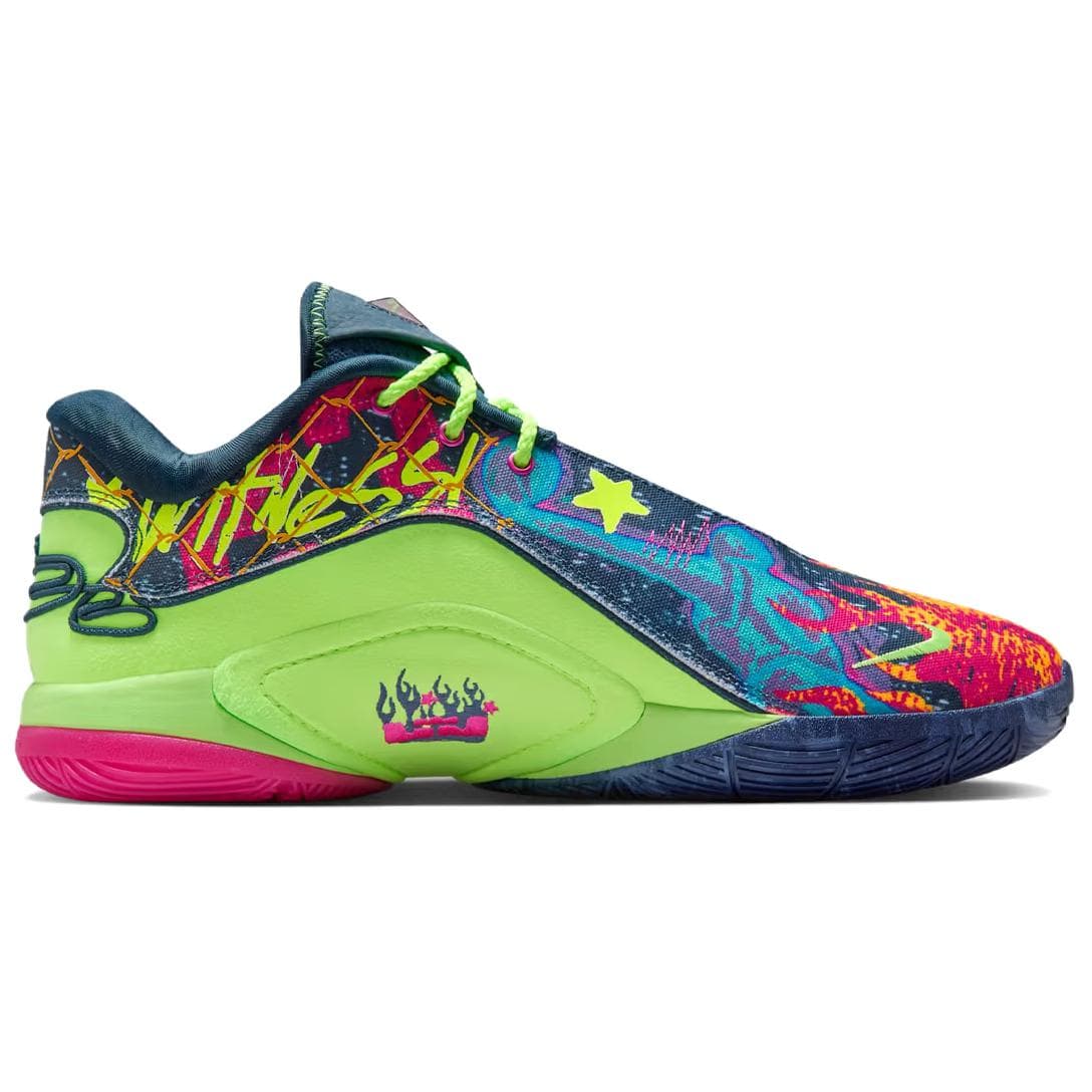 Кроссовки для баскетбола Nike LeBron 22 Low Топ Баскетбольные кроссовки Мужской Зеленый - изображение 2