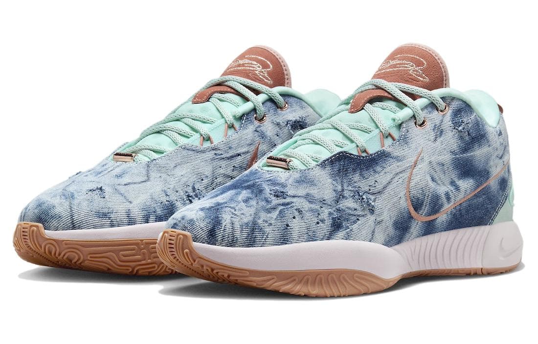 Кроссовки для баскетбола Nike Lebron 21 EP Ice Jade Blue - изображение 3