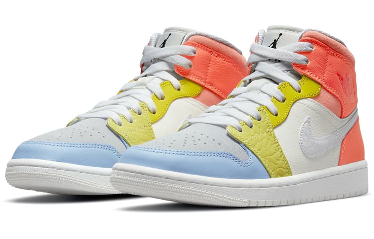 Ретро баскетбольные кроссовки Jordan Air Jordan 1 Mid "To My First Coach" — фото 3