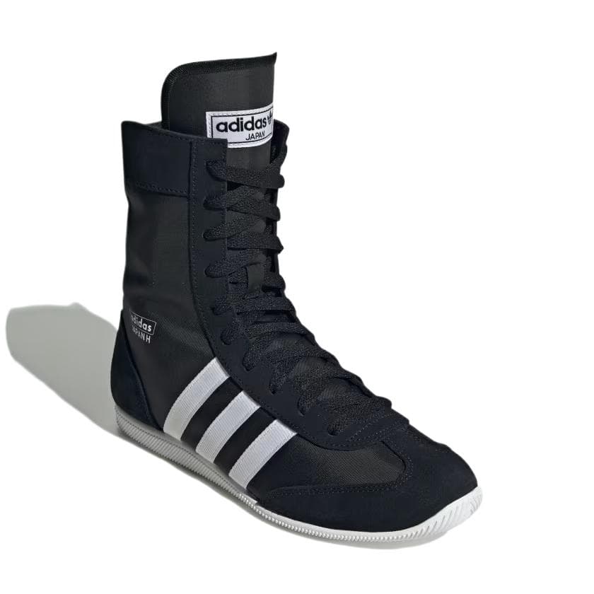 Кроссовки для спортзала Adidas Originals Япония Устойчивые к истиранию Высокие кроссовки для тренировок Женские Черно-белые - изображение 3