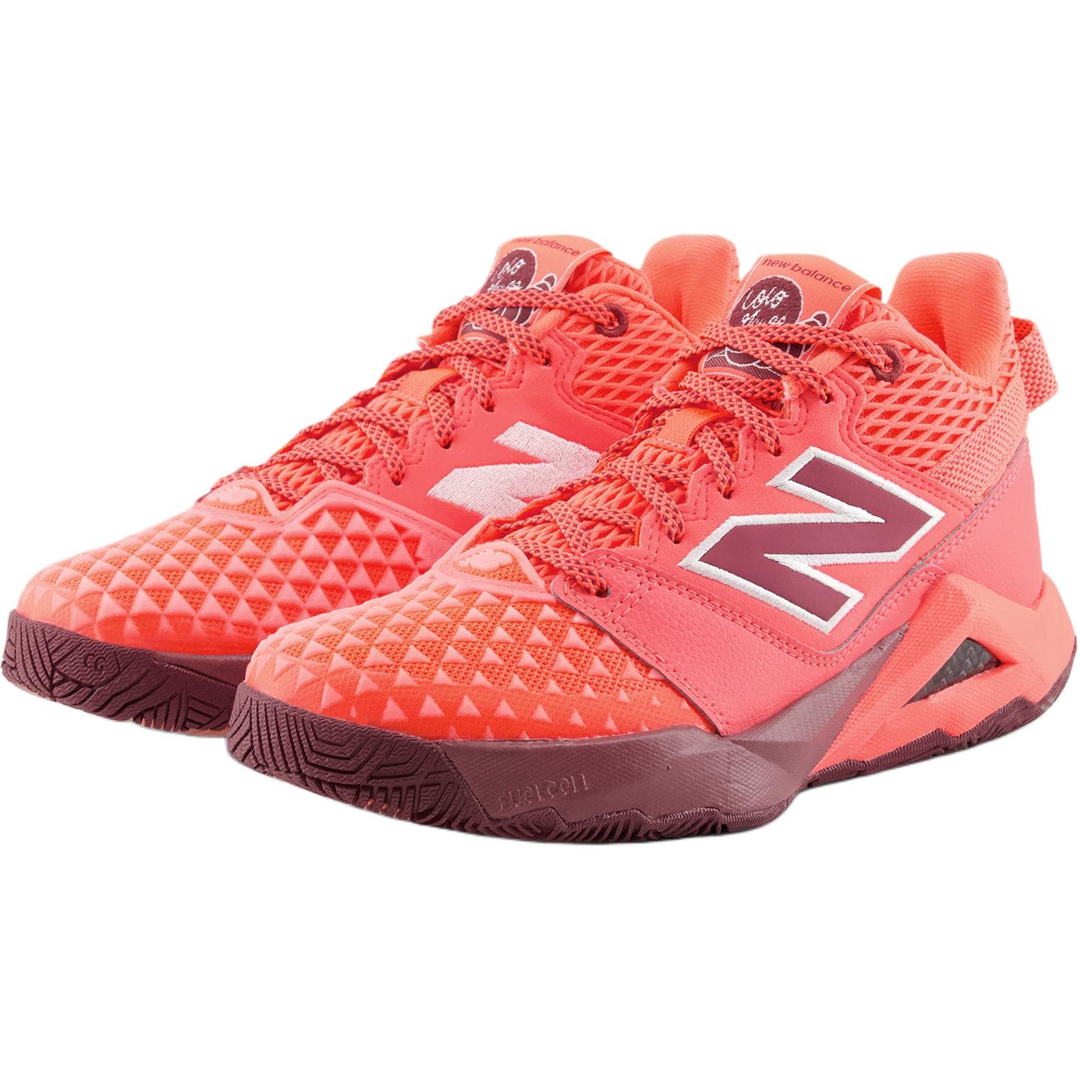 Кроссовки для тенниса New Balance Coco CG2 Low Топ Кроссовки для тенниса Женские Апельсин Широкий формат - изображение 2