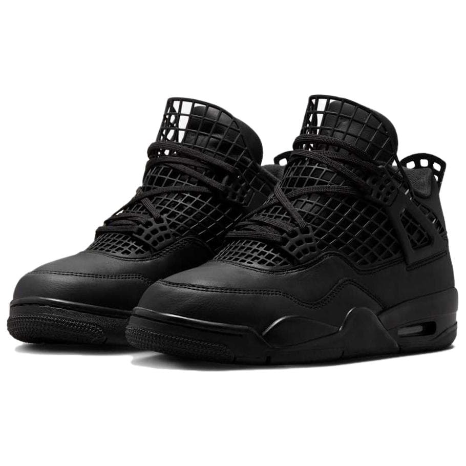 Ретро баскетбольные кроссовки Jordan Air Jordan 4 Black Cat - изображение 3