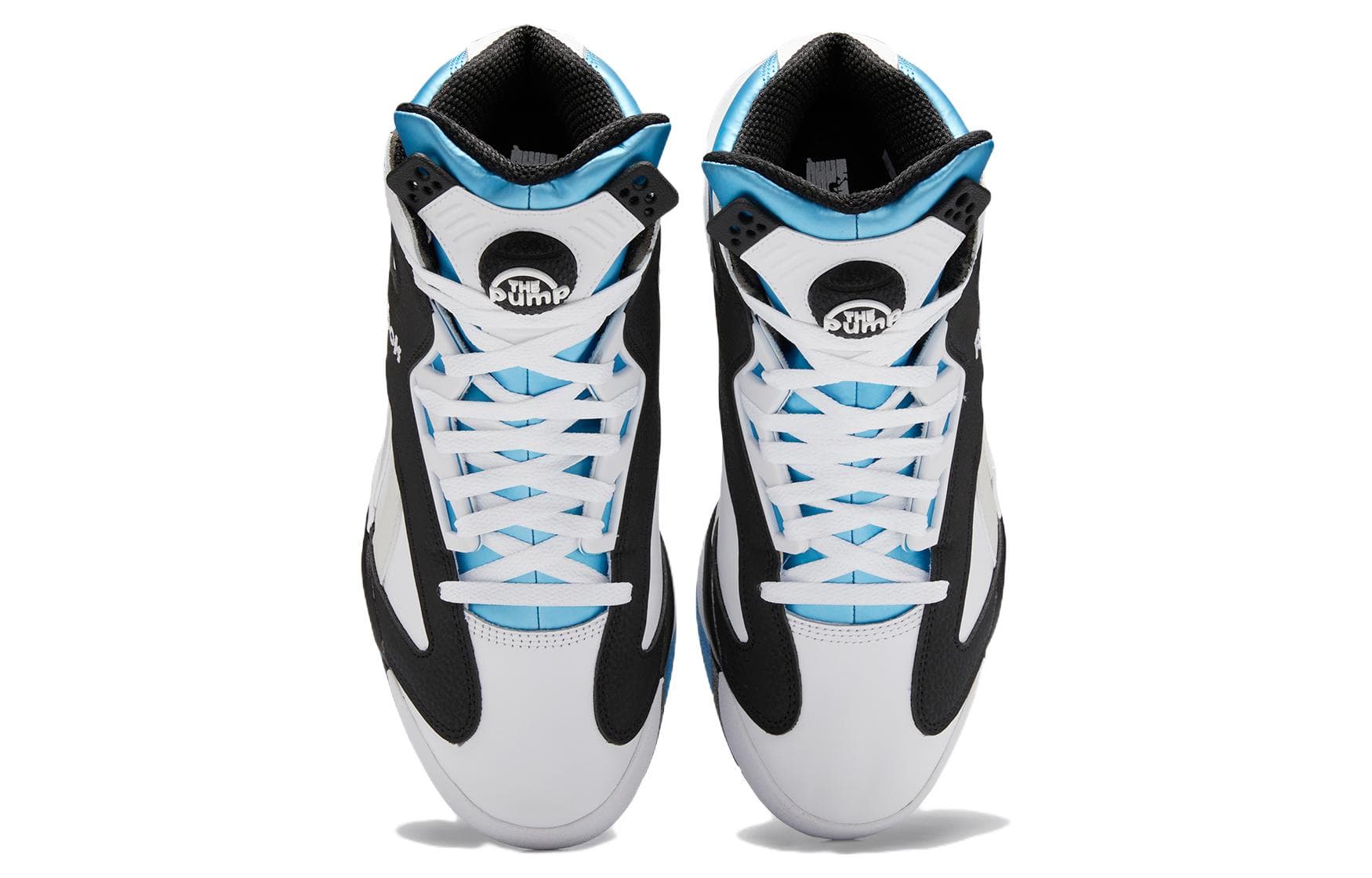 Ретро баскетбольные кроссовки Reebok Shaq Attaq Retro High Basketball Shoes White Blue - изображение 4