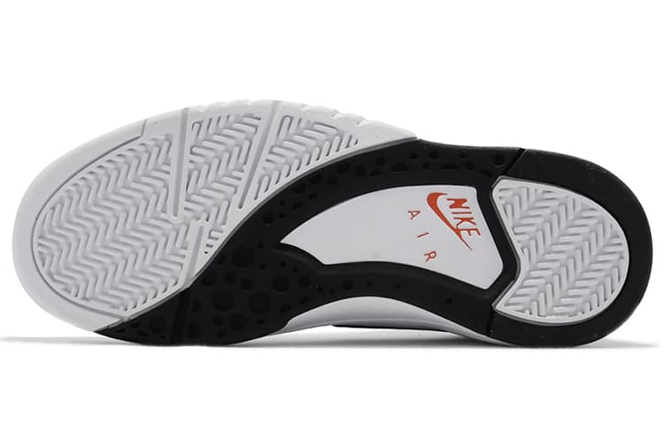 Кроссовки для баскетбола Nike Air Flight Lite Mid White Black - изображение 6