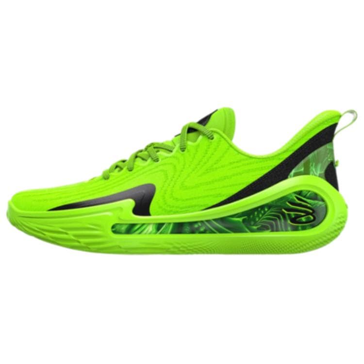 Кроссовки для баскетбола Under Armour Curry 12 Low Топ Баскетбольные кроссовки Мужские Желто-черные - изображение 1