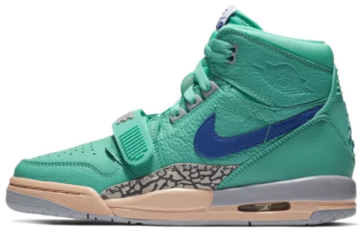 Ретро баскетбольные кроссовки Jordan Legacy 312 Hyper Jade - изображение 1
