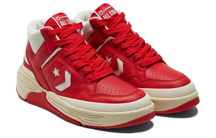 Ретро баскетбольные кроссовки Converse Weapon CX Red - изображение 3