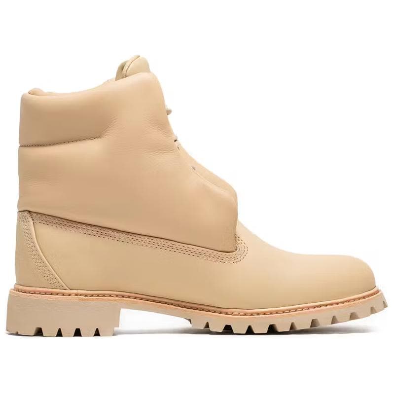 Сапоги Timberland Премиум Ботильоны Мужские Светло-Бежевые - изображение 2