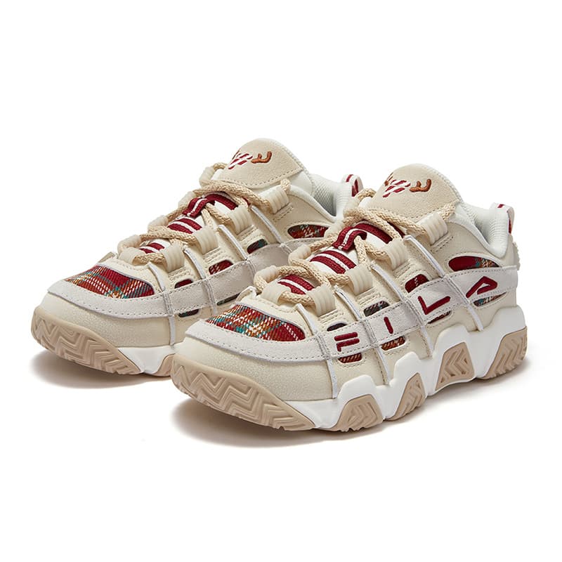 Ретро баскетбольные кроссовки FILA FUSION BARRICADE XMAS - изображение 3