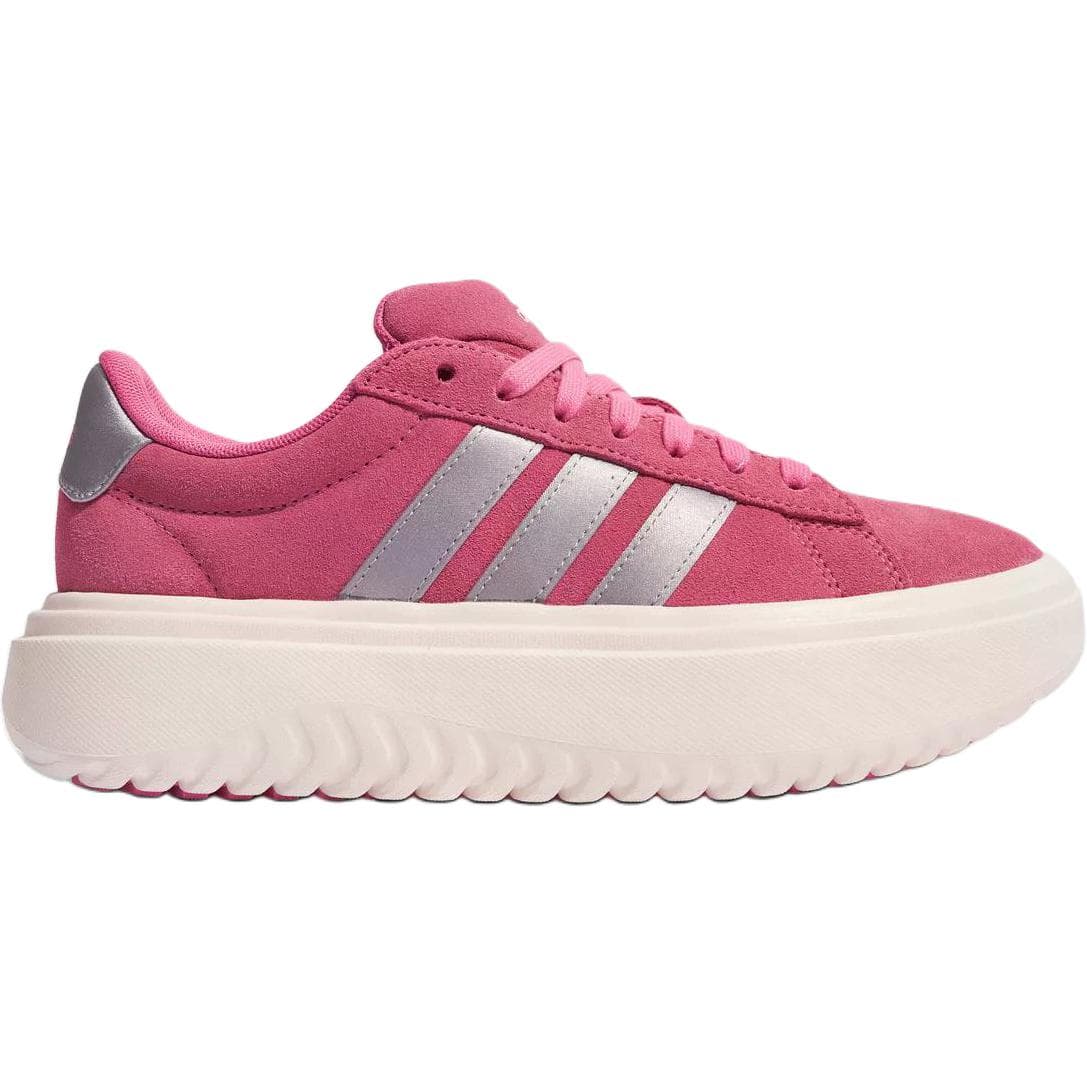 Кроссовки Adidas GRAND COURT PLATFORM Низкие Кроссовки для Тениса Женские Розовые - изображение 2