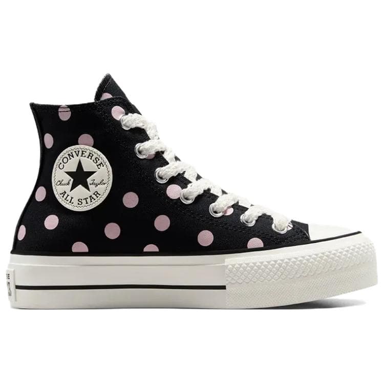 Кеды Converse Chuck TAYLOR All Star Износостойкие Дышащие Высокие Кеды Женские Черные Розовые - изображение 2
