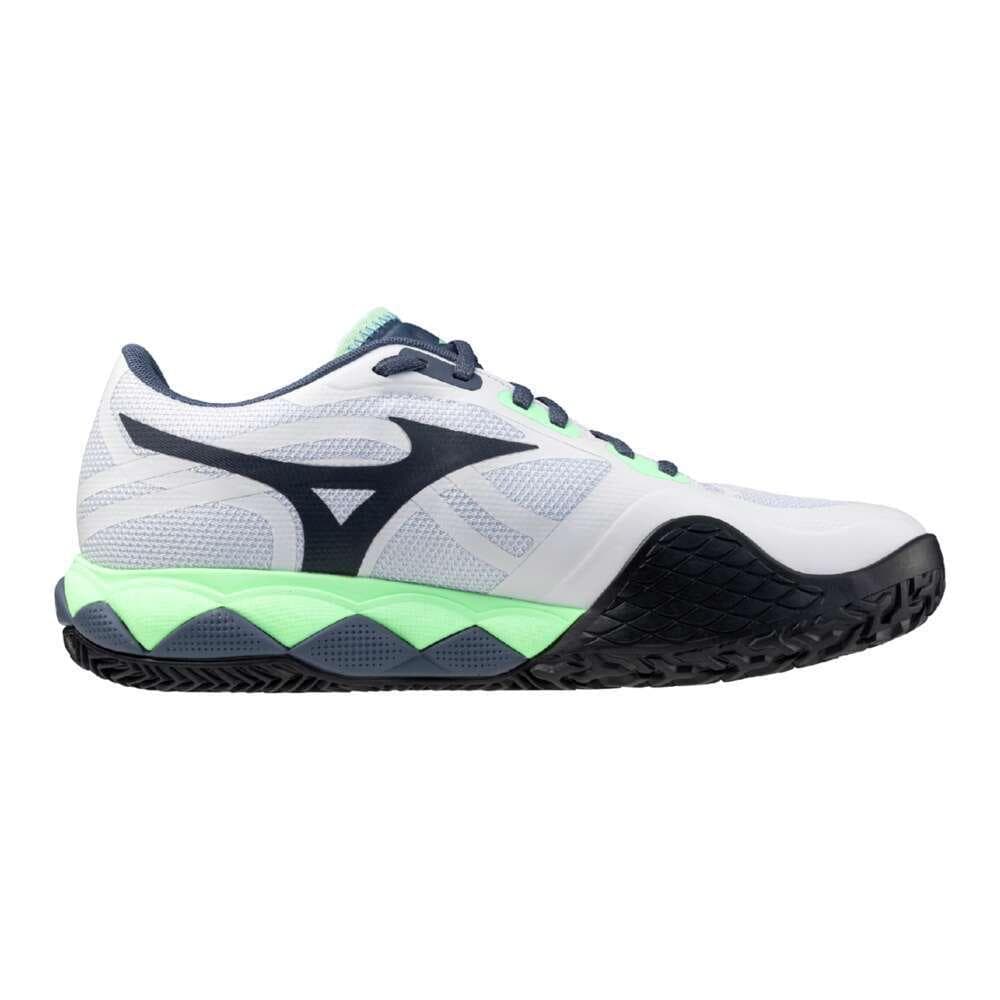 Кроссовки для тенниса Mizuno Wave Enforce Tour Low Топ Теннисные Кроссовки Мужские Белые - изображение 2
