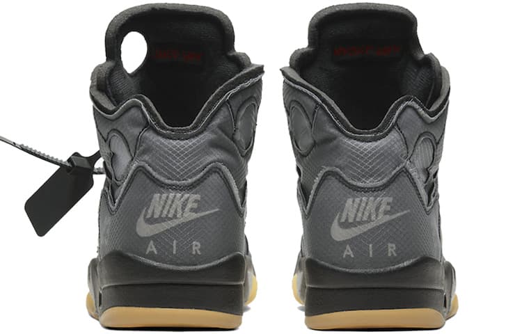 Ретро баскетбольные кроссовки OFF-WHITE x Air Jordan 5 Retro SP - изображение 5