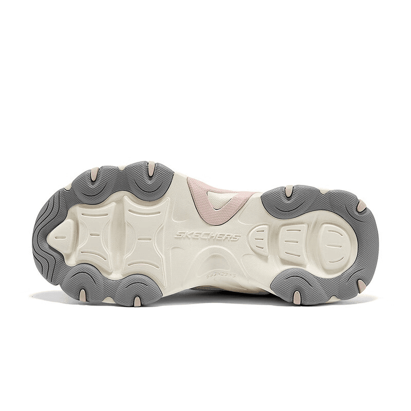 Кроссовки Skechers D'LITES 5,0 Устойчивые к истиранию Низкие Топ Кроссовки с Толстой Подошвой Женские Розовые Бежевые - изображение 4