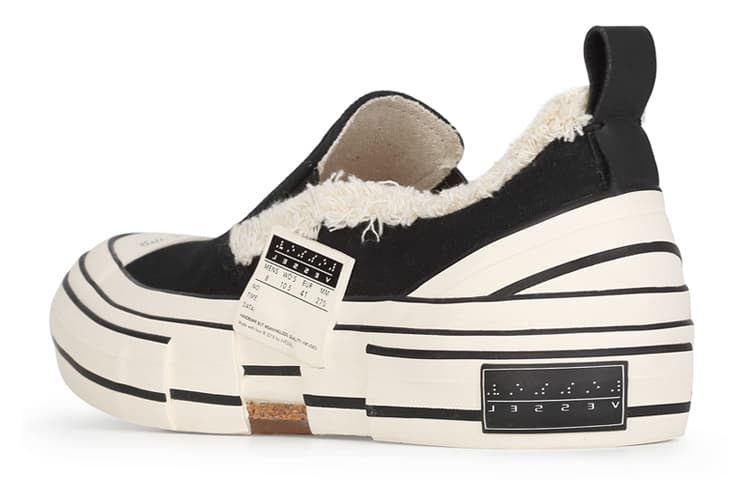 Кроссовки xVESSEL G.O.P. Black Slip On - изображение 2