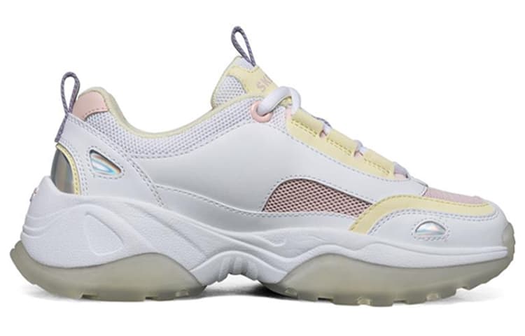 Кроссовки Skechers Kozmiks Yellow White Women's - изображение 2