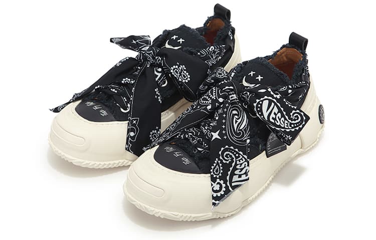 Кеды xVESSEL G.O.P. 2.0 Marshmallow Lows Black - изображение 13