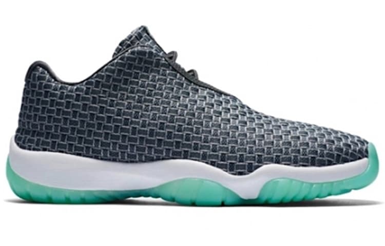 Ретро баскетбольные кроссовки Jordan Future Low Grey Blue - изображение 2