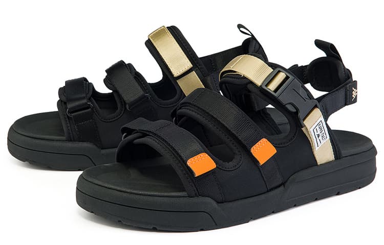 Сандалии с ремешком Kappa Velcro Sandals Black - изображение 3
