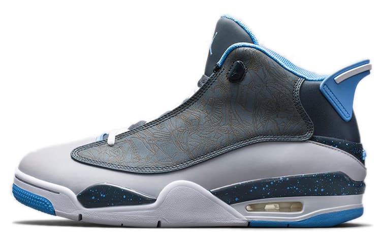 Ретро баскетбольные кроссовки Jordan Dub Zero Wolf Grey - изображение 1