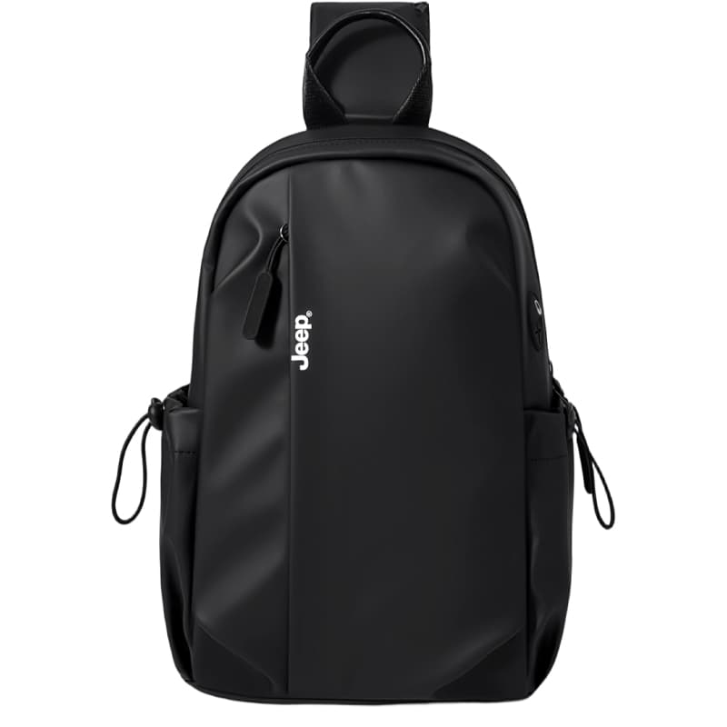 Нагрудная сумка Jeep Oxford Слинг Сумка (Slings) Стандартная (Standard) Унисекс Черная - изображение 1
