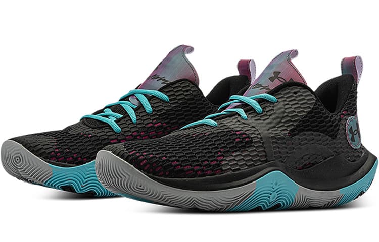 Ретро баскетбольные кроссовки Under Armour Spawn 3 Black - изображение 3