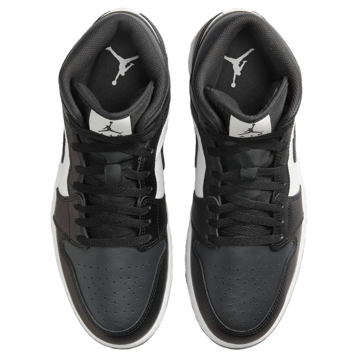 Ретро баскетбольные кроссовки Jordan Air Jordan 1 Mid "Off Noir Toe" - изображение 4