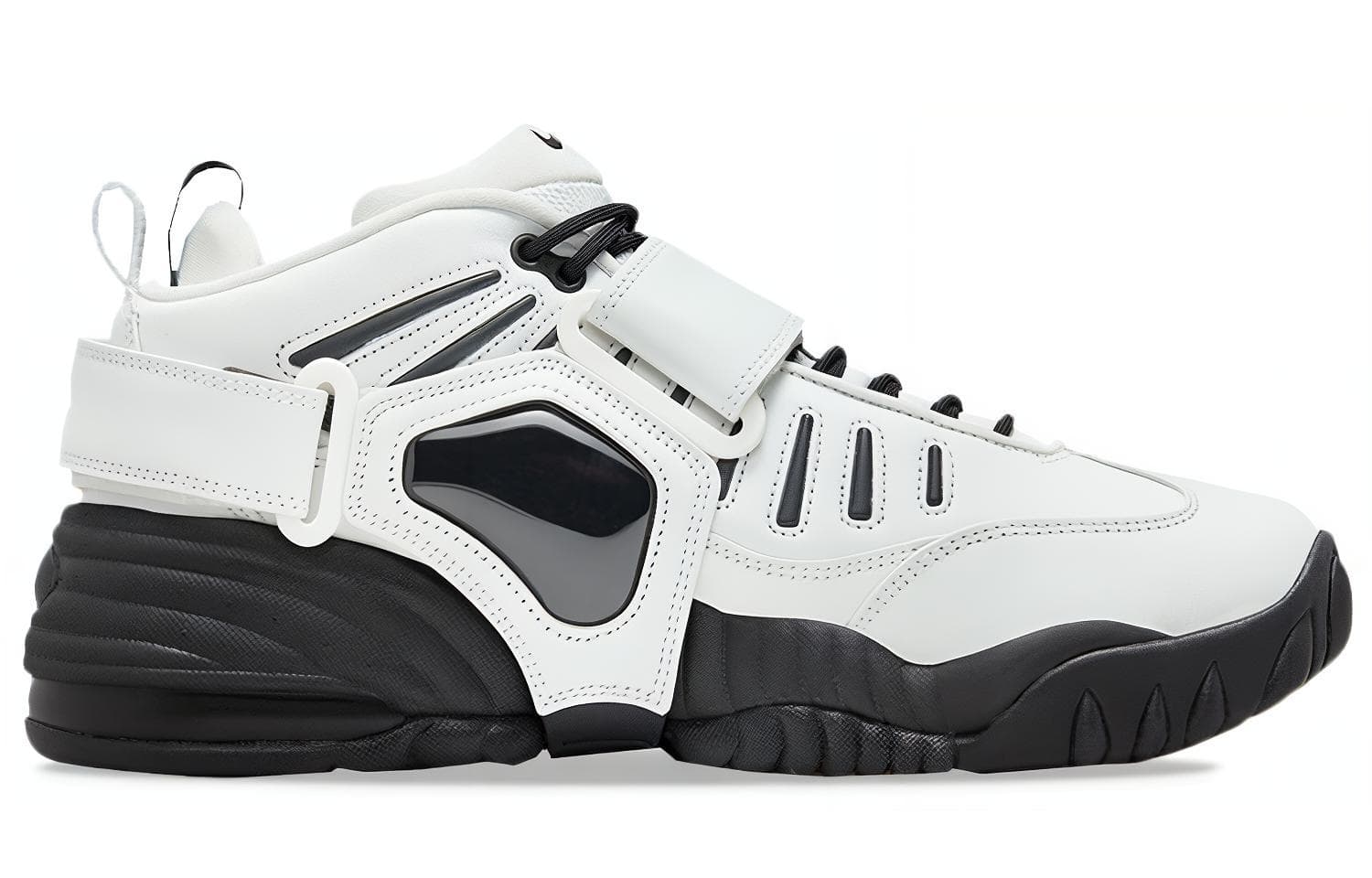 Кроссовки для баскетбола AMBUSH x Nike Air Adjust Force "Summit White and Black" - изображение 2