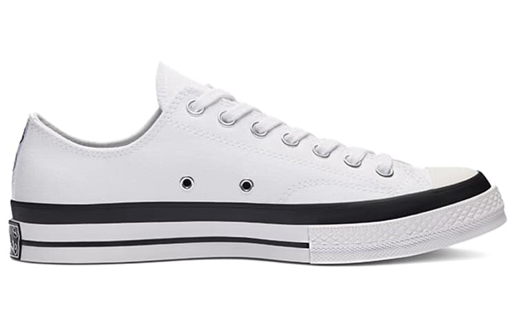 Кеды Moncler x Fragment Design x Converse 1970s Chuck Taylor All Star Ox White - изображение 2