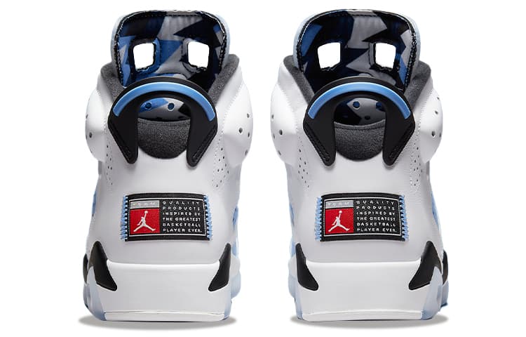Ретро баскетбольные кроссовки Jordan Air Jordan 6 Retro "University Blue" - изображение 5