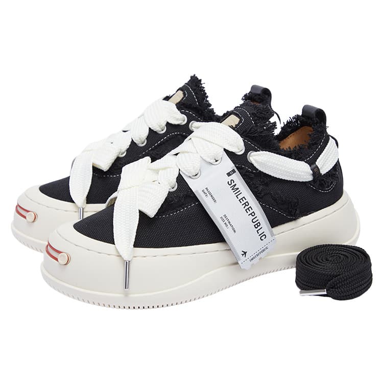 Кеды SMILEREPUBLIC Classic Black Low Canvas - изображение 2